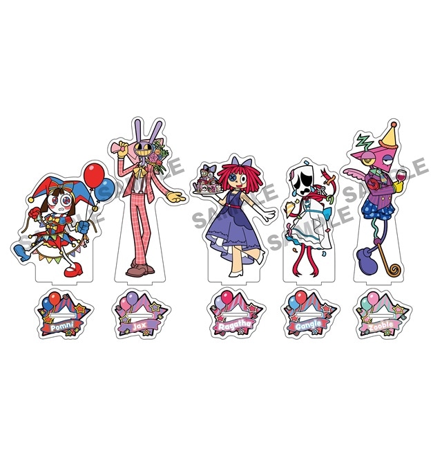 『アメイジングデジタルサーカス』 『アメイジングデジタルサーカス』BIGアクリルスタンド（全5種）