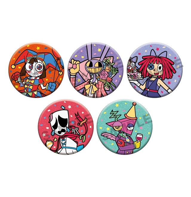 『アメイジングデジタルサーカス』 『アメイジングデジタルサーカス』缶バッジコレクション(全5種）