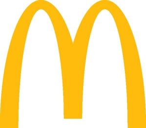 マクドナルドMEGAドン・キホーテUNY嬉野店 ロゴ