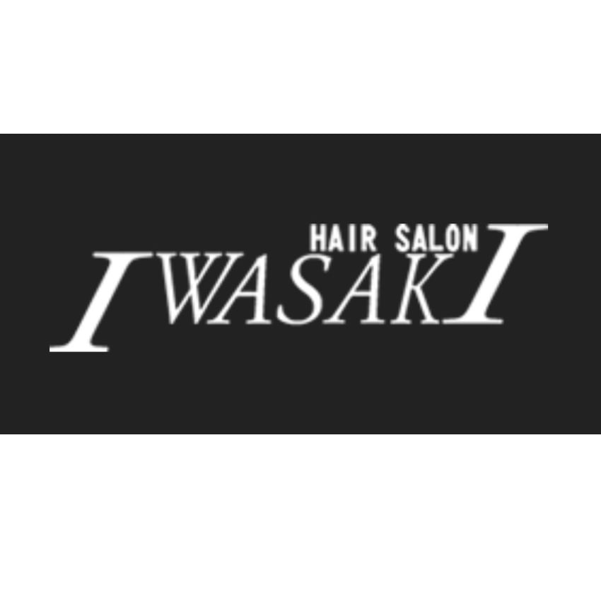 HAIR　SALON　IWASAKIのロゴ