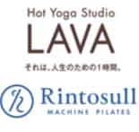 LAVA（ホットスタジオ）/　Rintosull（マシンピラティス） ロゴ