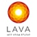 ホットヨガスタジオLAVAのロゴ