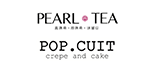 PEARL TEA　POP.CUTE ロゴ