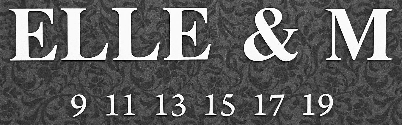 ELLE　&　Mのロゴ