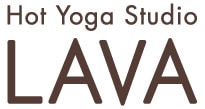 ホットヨガスタジオ　LAVAのロゴ