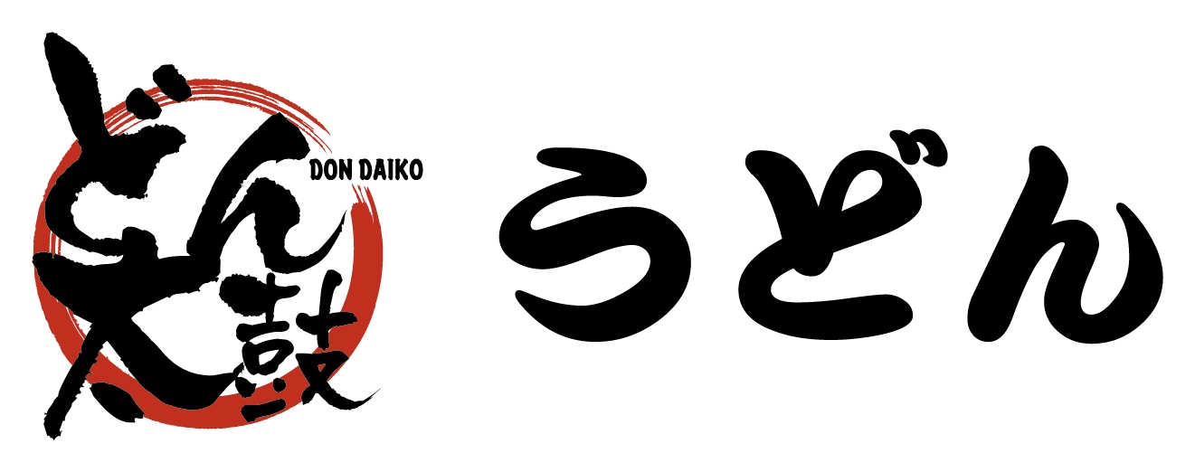 どん太鼓のロゴ