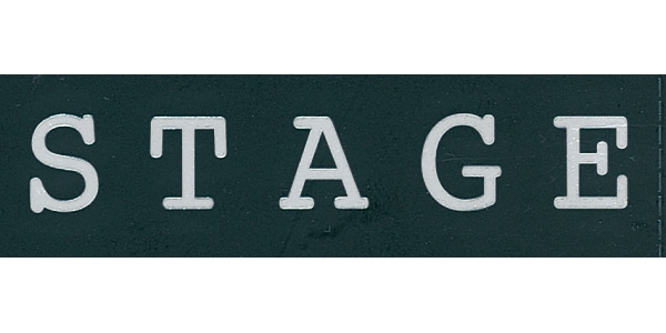 ステージのロゴ