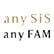 any FAM SiSのロゴ