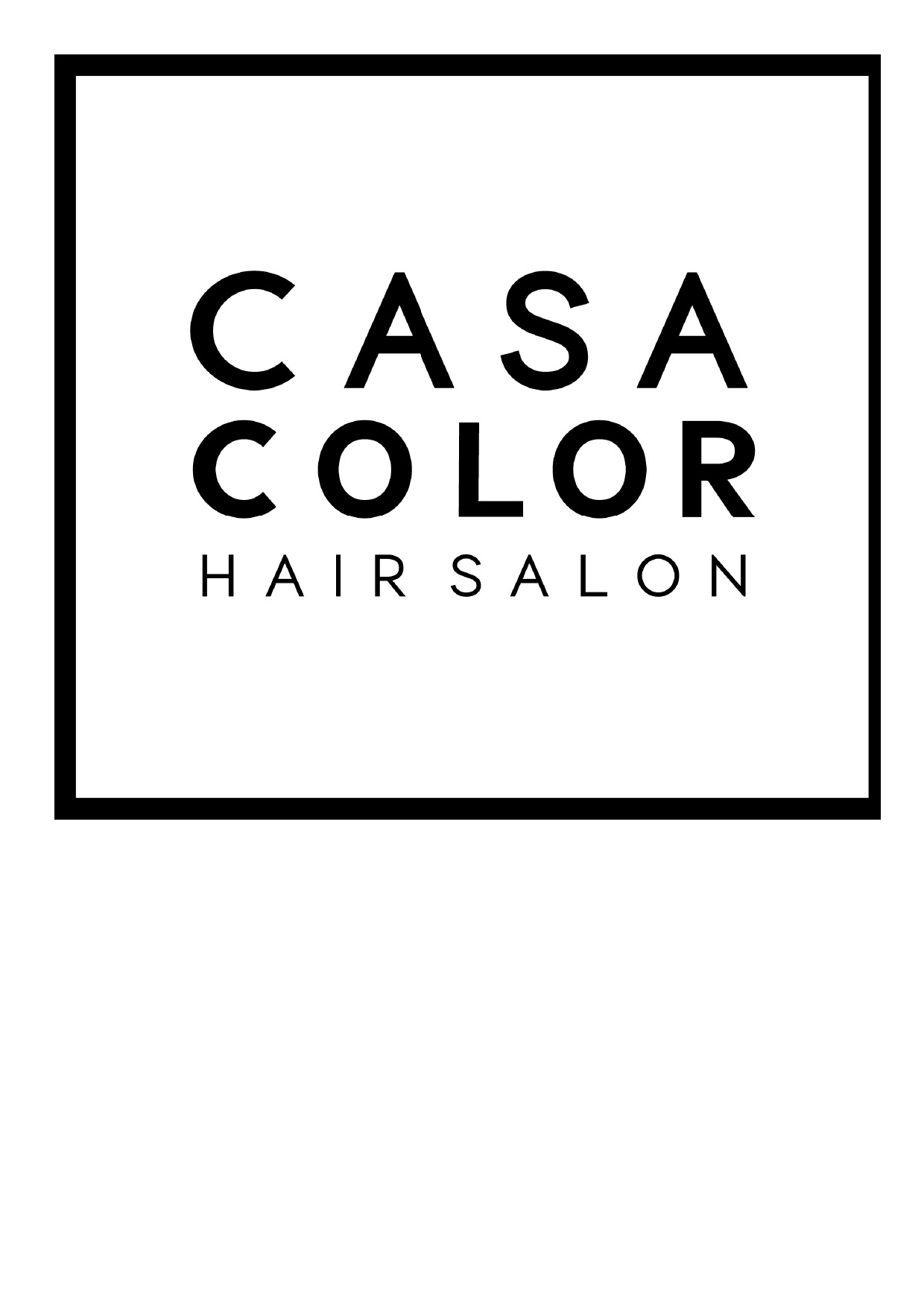 CASA COLOR																																											 ロゴ