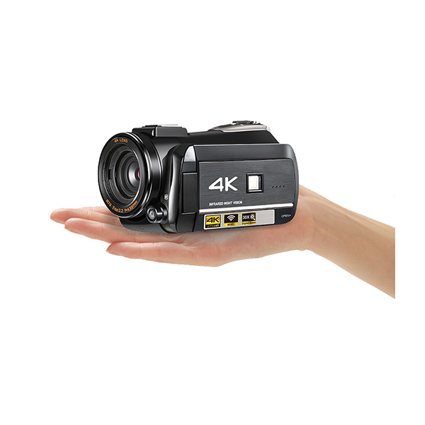 SONY製 Exmor RS CMOSイメージセンサー搭載 4Kビデオカメラ DV-AC3-2-BK