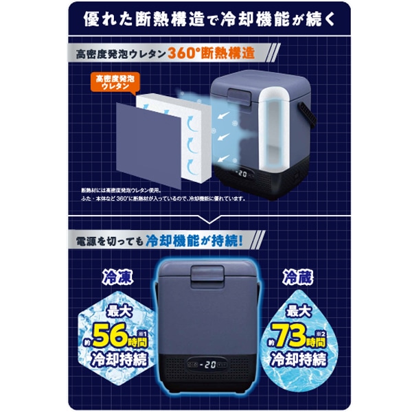 12Lタテ型持ち運べる冷凍冷蔵庫｜生活家電/調理家電｜商品紹介