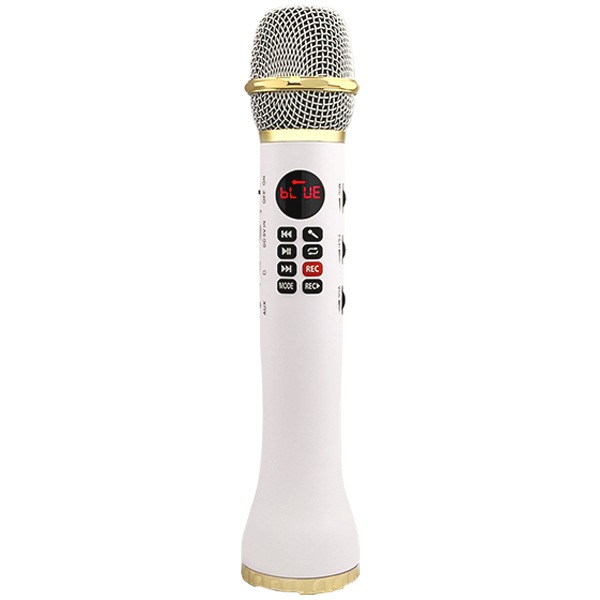 Pokekara 公認マイク カラオケマイク　KM001―WH(白) Pokekara公認カラオケマイク｜AV/音響/イヤホン｜商品紹介｜ドン