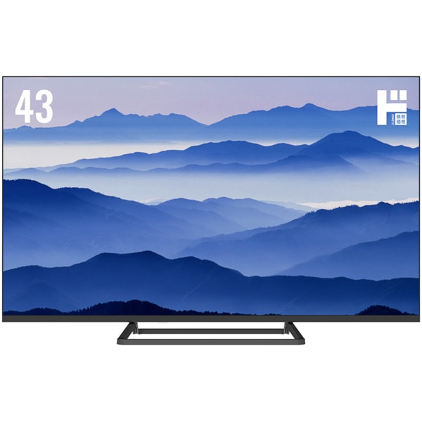 43型Google TV5.0搭載4K対応チューナーレス スマートテレビ｜AV/音響