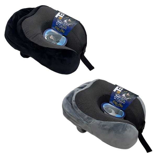 仮眠の神様 フード付きネックピロー