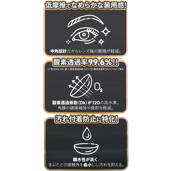 DO-LENS Premium 44%（ド・レンズプレミアム）1DAY使い捨てコンタクトレンズ シリコーンレンズ 30枚入り