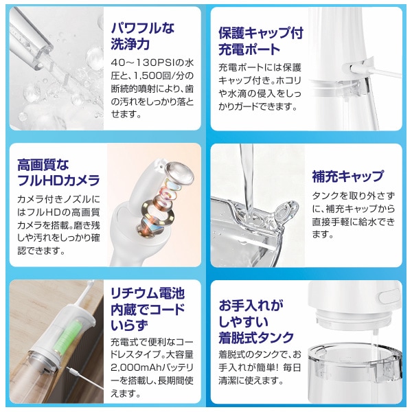 スマホ連動ジェットウォッシャー