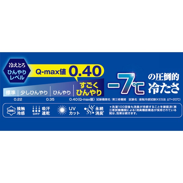 冷えとろインナー シームレス 半袖クルーネック