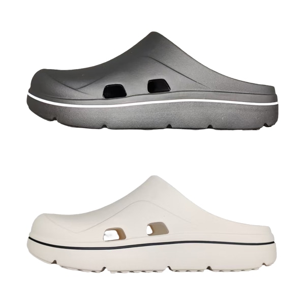 足をいたわる快適厚底サンダル　サボタイプ