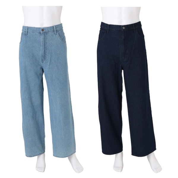 999ジーンズ　ワイドデニム