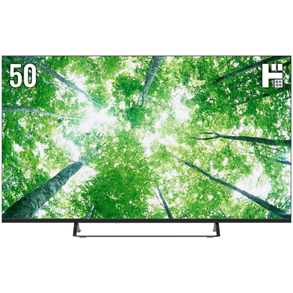 50型Google TV5.0搭載 4K対応チューナーレス スマートテレビ