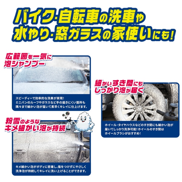 らく泡フォームガン