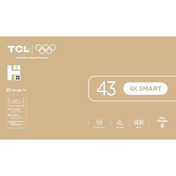 情熱価格&times;TCL 43v型4Kチューナー内蔵液晶テレビ