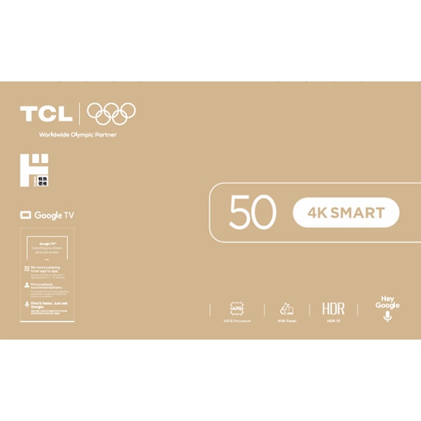 情熱価格&times;TCL 50v型4Kチューナー内蔵液晶テレビ
