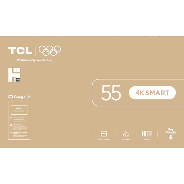 情熱価格&times;TCL 55v型4Kチューナー内蔵液晶テレビ