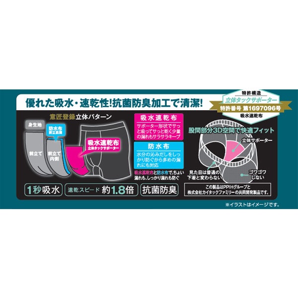 ドンキテクノロジーパンツ　もれナック