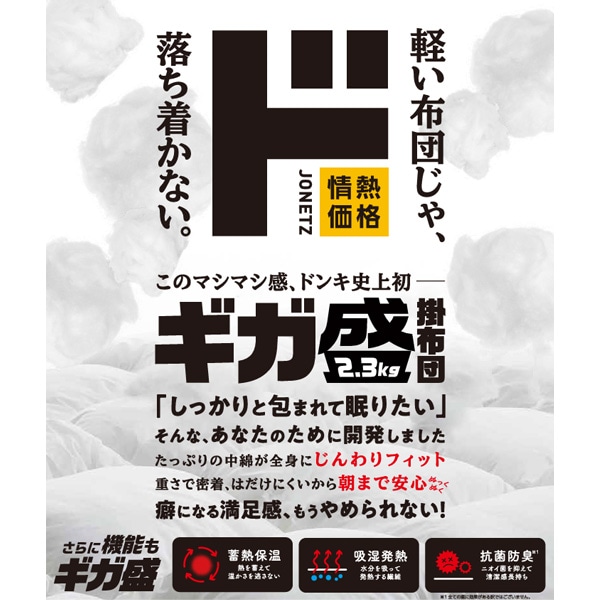 ギガ盛り掛布団